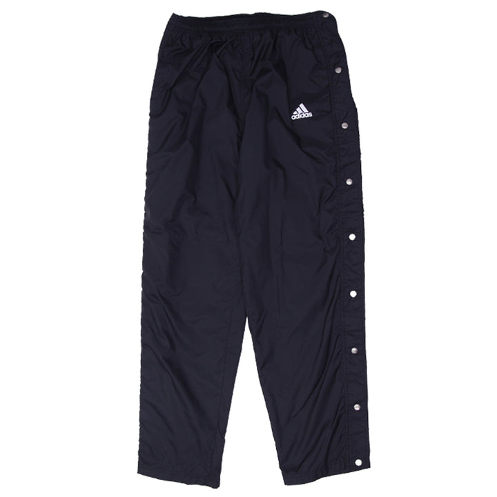 Mens Adidas Black Nylon Tearaway Pants