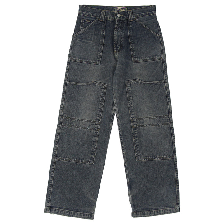 Mens Y2K The Wam Flat Pocket Jeans