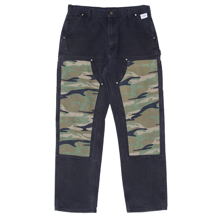 Rework Camo Patched Carpenter Pants