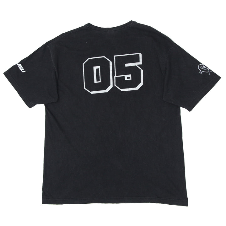 Mens Fubu Collection Black Logo T-Shirt