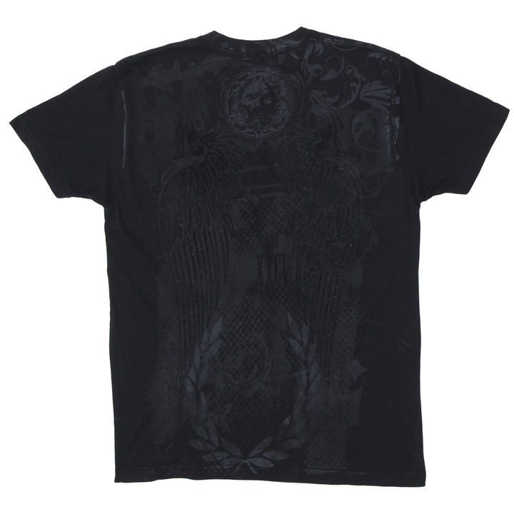 Mens Chemistry Conquer Velvet Felt Graphic AOP T-Shirt