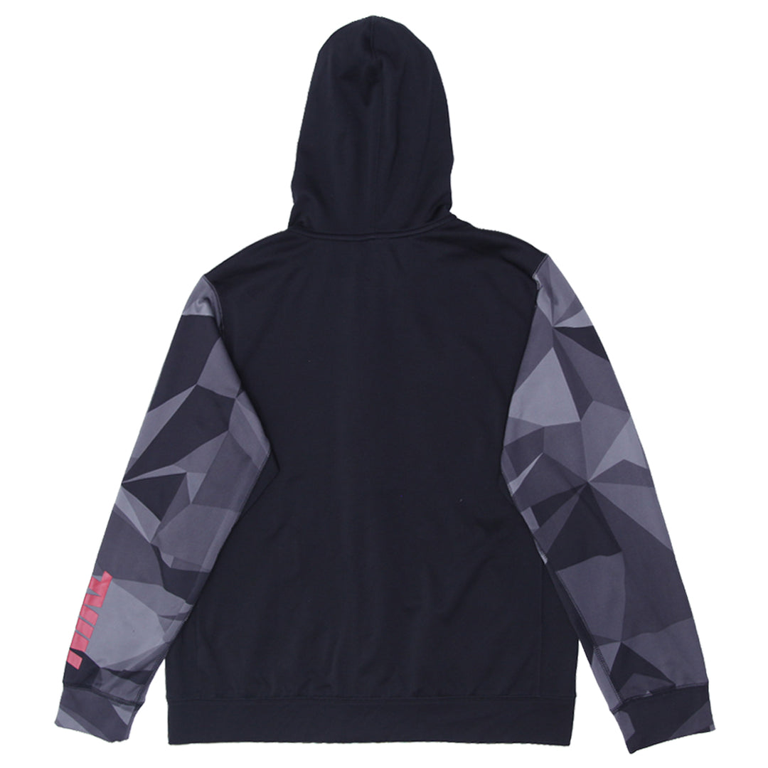 Mens Nike Therma Fit Spell Out Swoosh Print Full Zip Hoodie