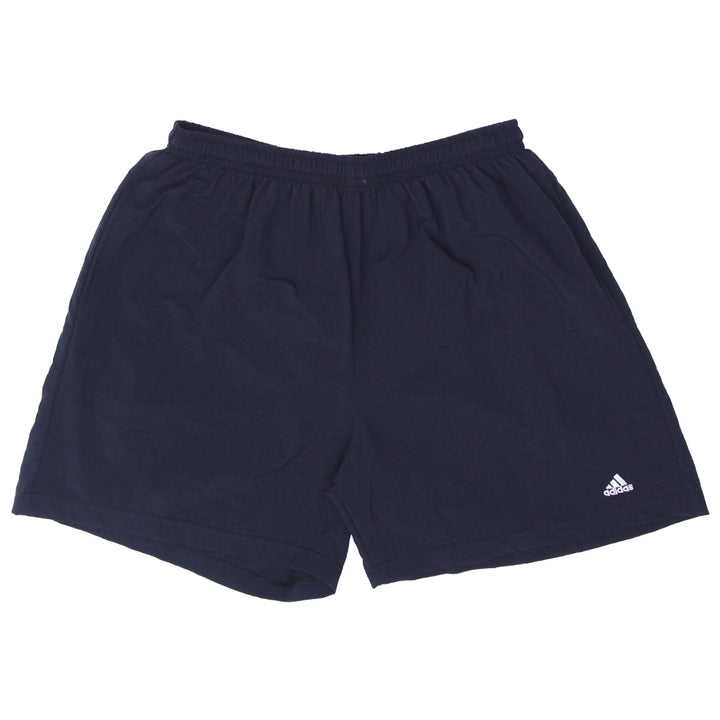 Mens Adidas Embroidered Black Nylon Shorts