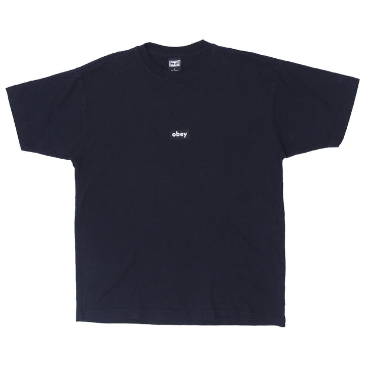 Mens Obey Black T-Shirt