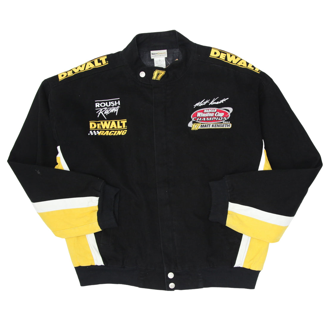 2003 Vintage Matt Kenseth 17 Nascar Winston Cup Champion Racing Jacket Fashion Rerun Vintage