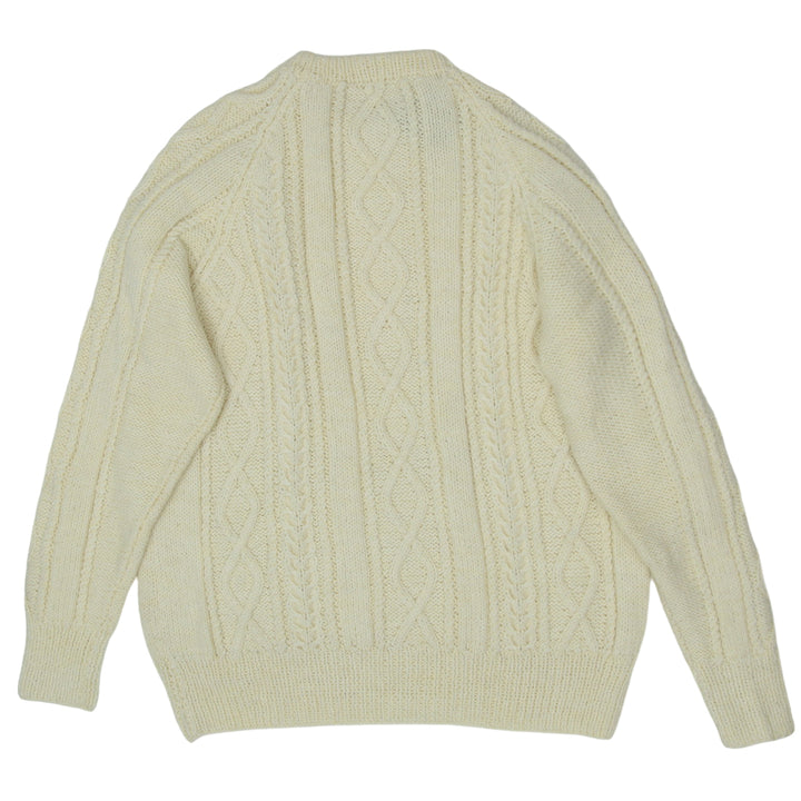 Vintage Brompton Hand Knit Cable Knit Sweater