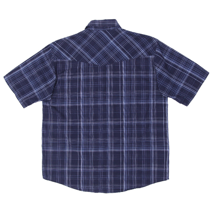 Mens Dickies Plaid Pearl Button Pocket Shirt