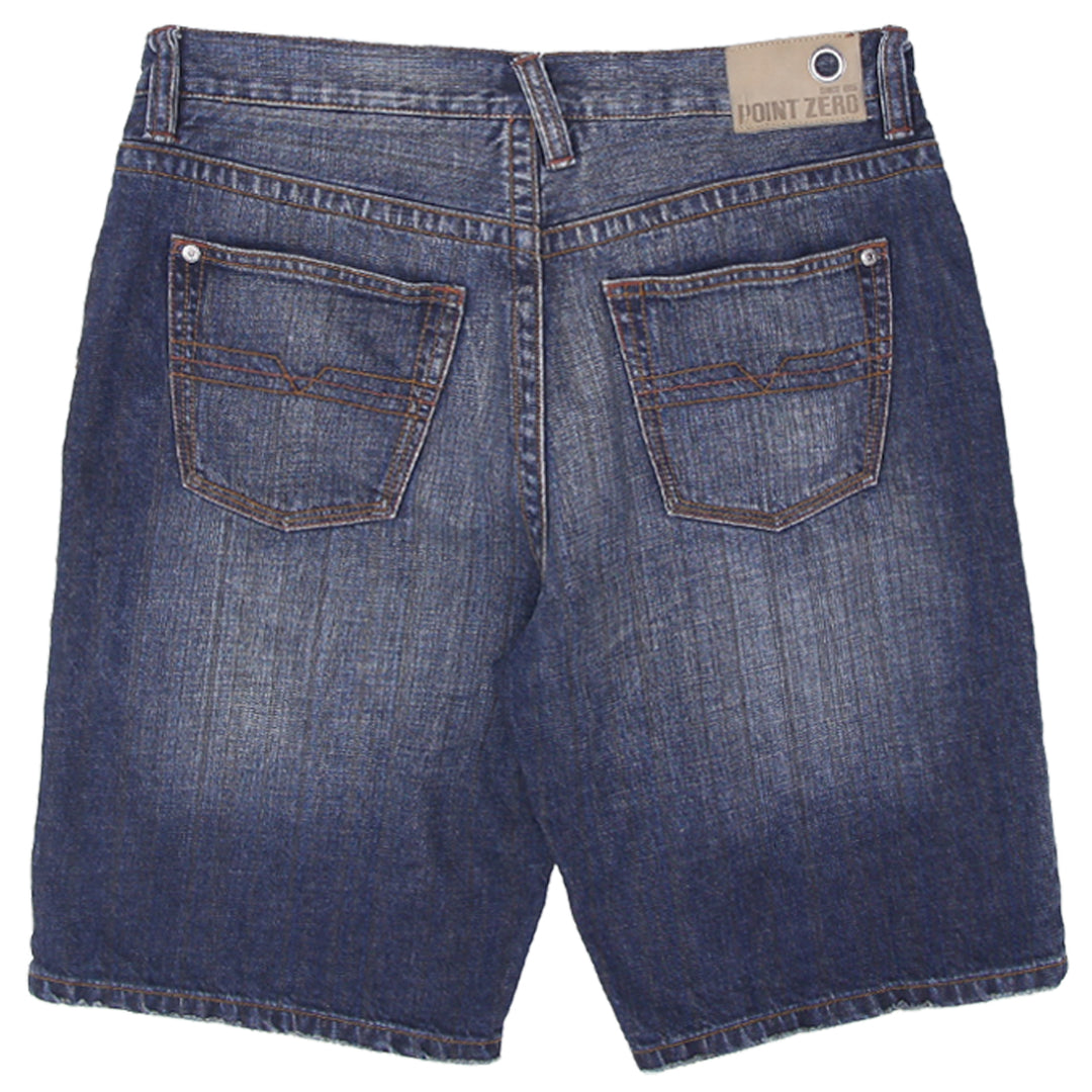 Mens Point Zero Denim Shorts