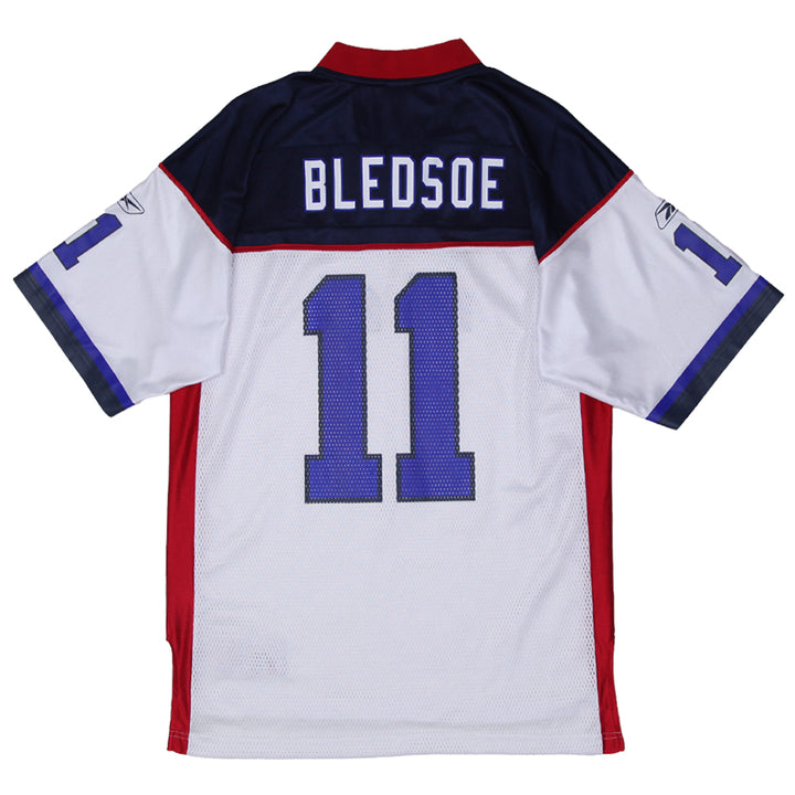 Mens Reebok NFL  Buffalo Bills Bledsoe 11 Football Jersey