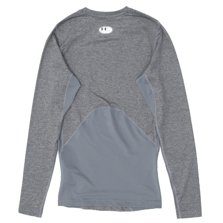 Mens Under Armour Gray Long Sleeve Compression T-Shirt