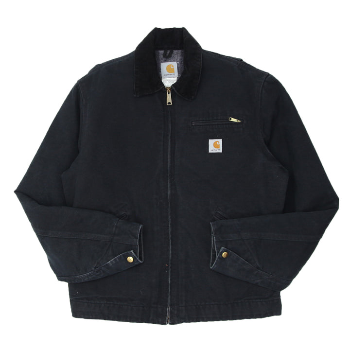 Vintage Carhartt Blanket Lined Detroit Jacket Black