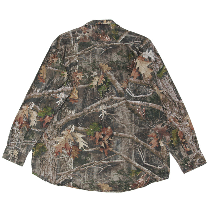 Mens Ridge Hunter Forest Camo Hunting Shirt