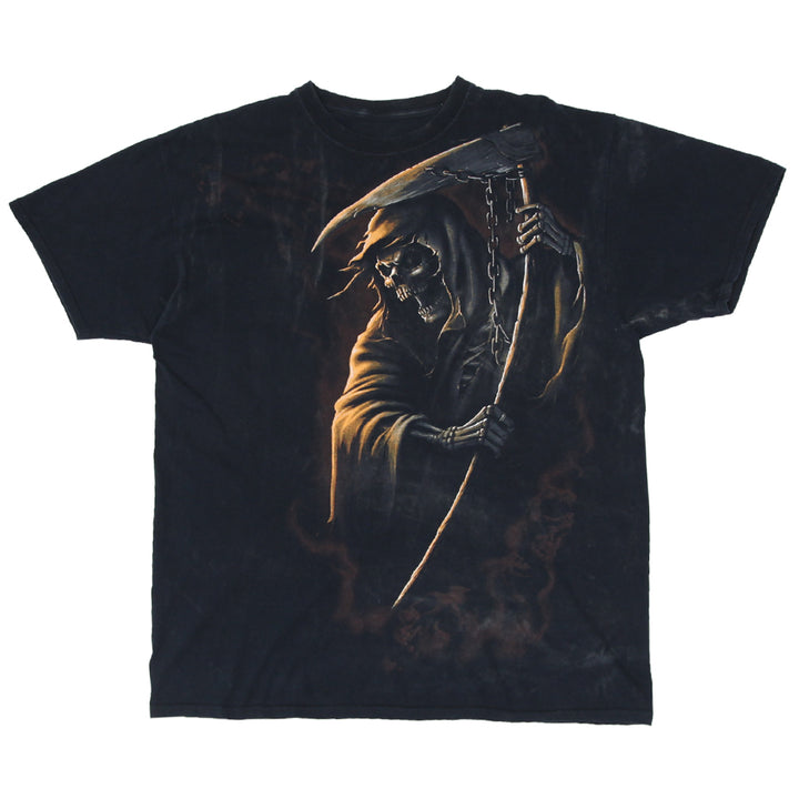 Mens Grim Reaper Black T-Shirt