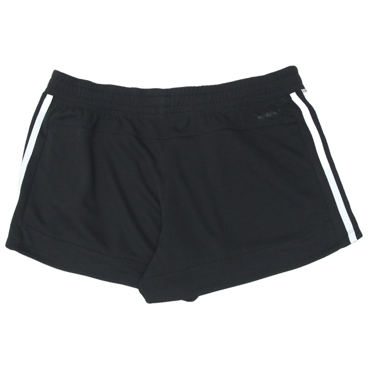 Ladies Black Adidas Logo Sport Shorts