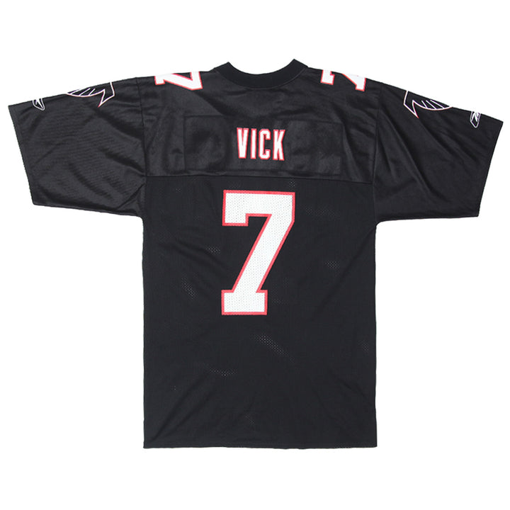 Mens Reebok NFL Atlanta Falcons Vick 7 Football Jersey