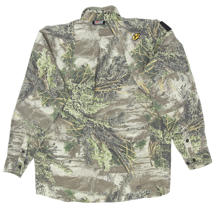 Mens Scent Shield Forest Camo Hunting Shirt