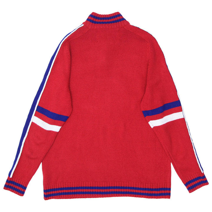 Mens NHL Montreal Canadiens Quarter Zip Sweater