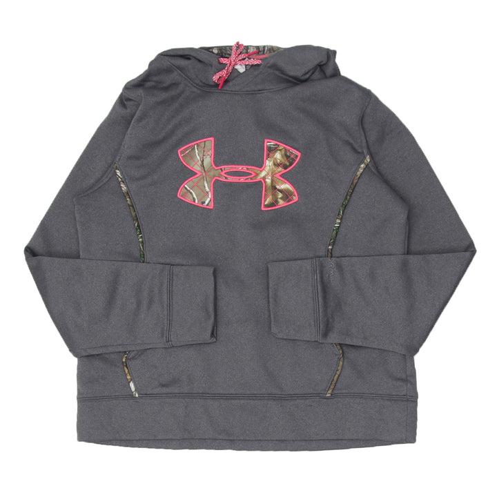 Ladies Under Armour Realtree Gray Pullover Hoodie