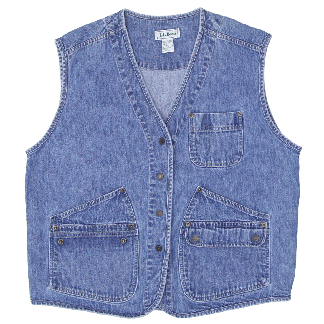 Vintage LL offers bean denim vest