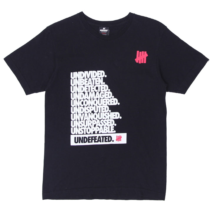 Mens Undefeated T-Shirt Black