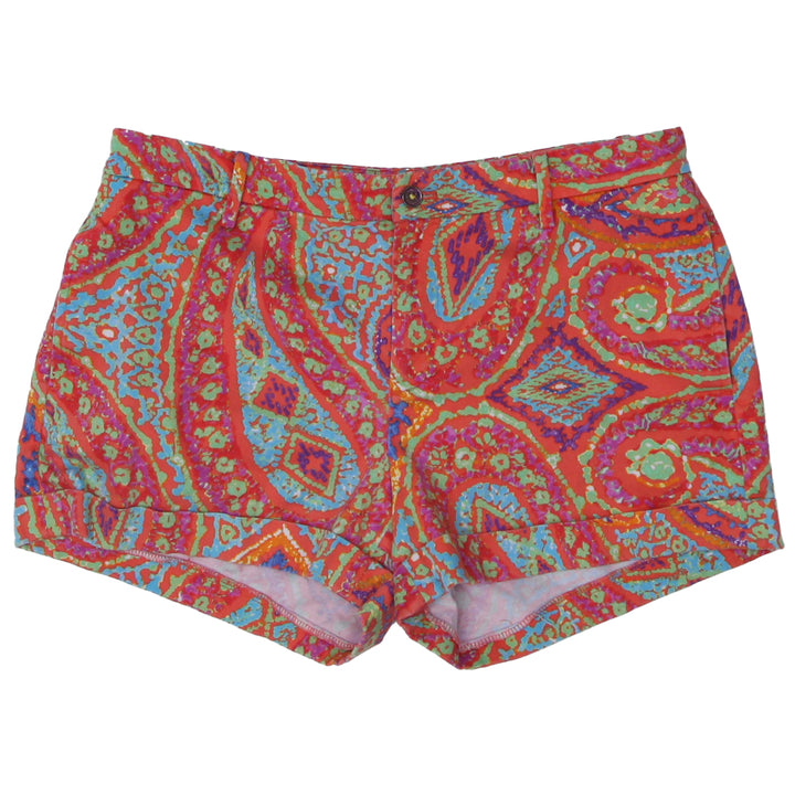 Ladies Ralph Lauren Multi Color Print Shorts