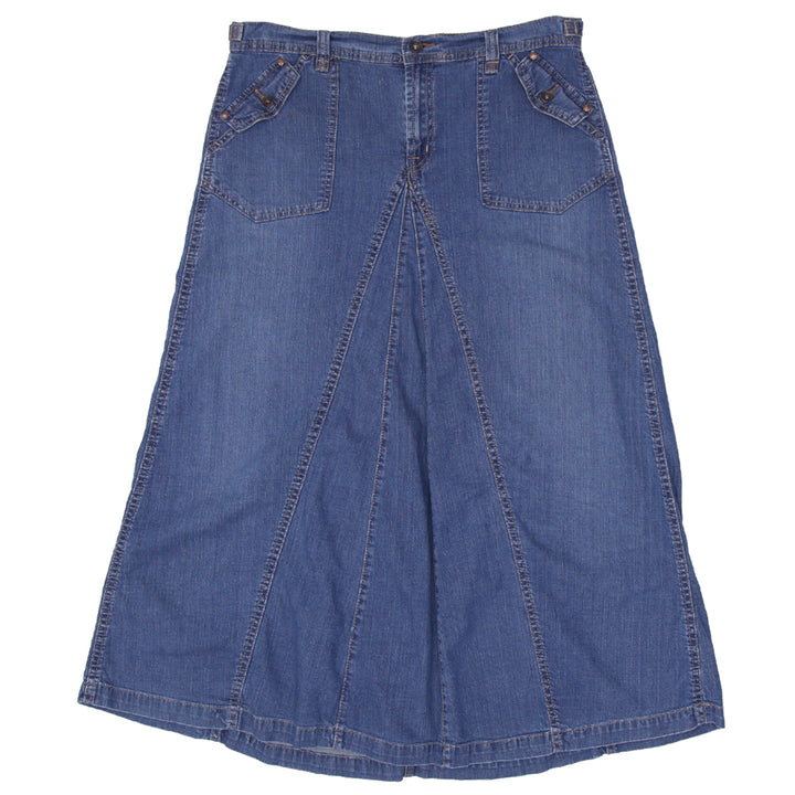 Y2K Jones & Co. Maxi Denim Skirt