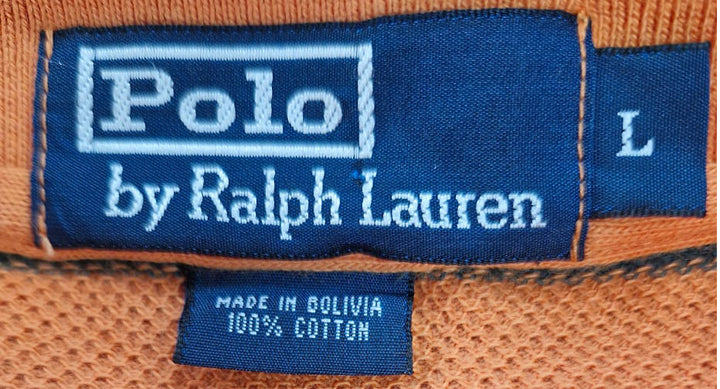 Vintage Polo by Ralph Lauren Striped Knit Polo T-Shirt