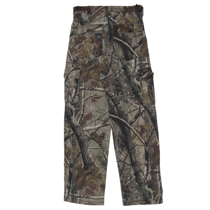 Mens Russell Outdoors Realtree Forest Camo Cargo Pants