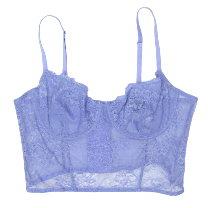 Y2K Strappy Mesh Crop Top