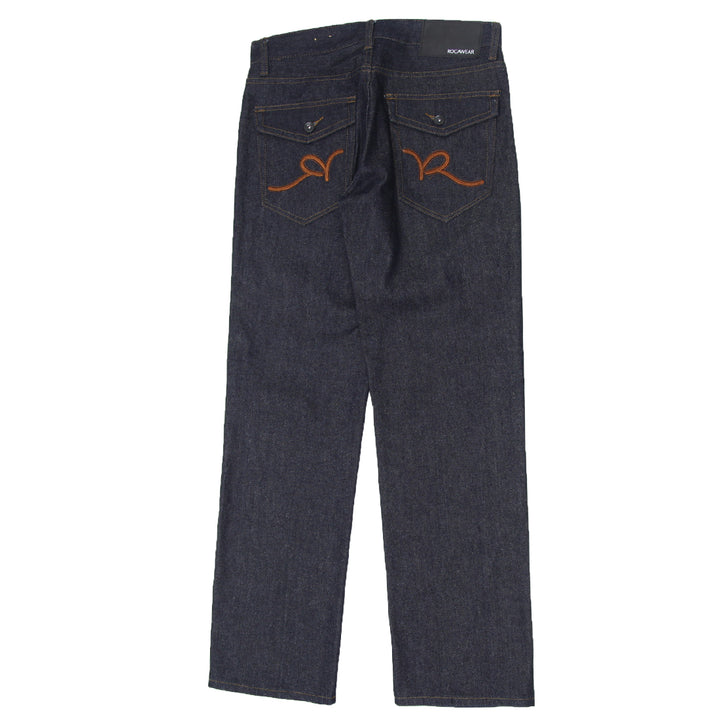 Y2K Mens Rocawear Classic Fit Straight Leg Jeans