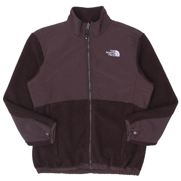 Girls Youth The North Face Fleece Denali Jacket Dark Brown