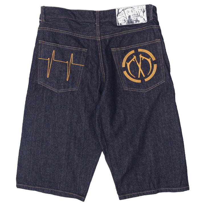 Mens Y2K Miracle Kill Denim Jorts