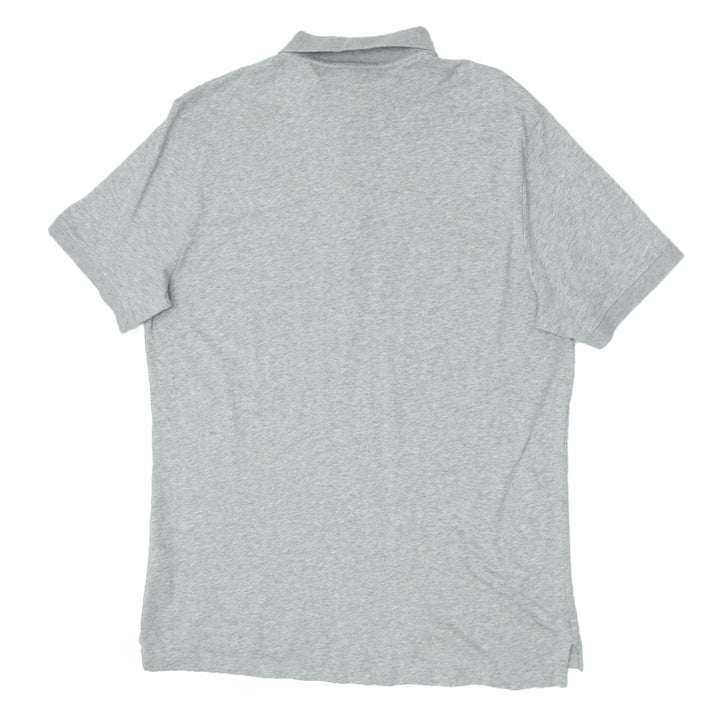 Mens Nike Embroidered Gray Polo T-Shirt