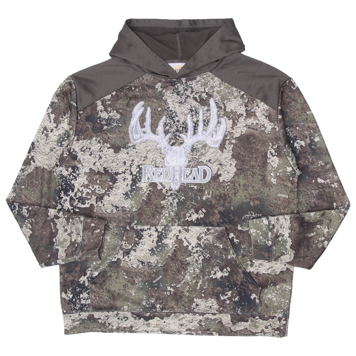 Mens Red Head Camouflage Hoodie