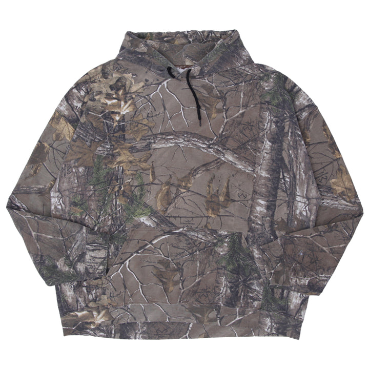 Mens Realtree Forest Camo Pullover Hoodie