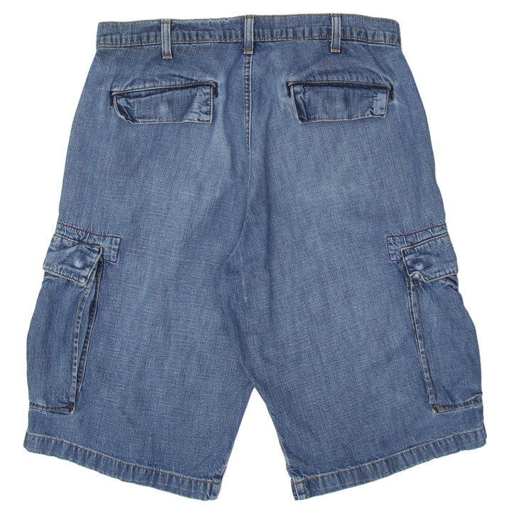 Mens Y2K Polo Jeans Cargo Denim Shorts