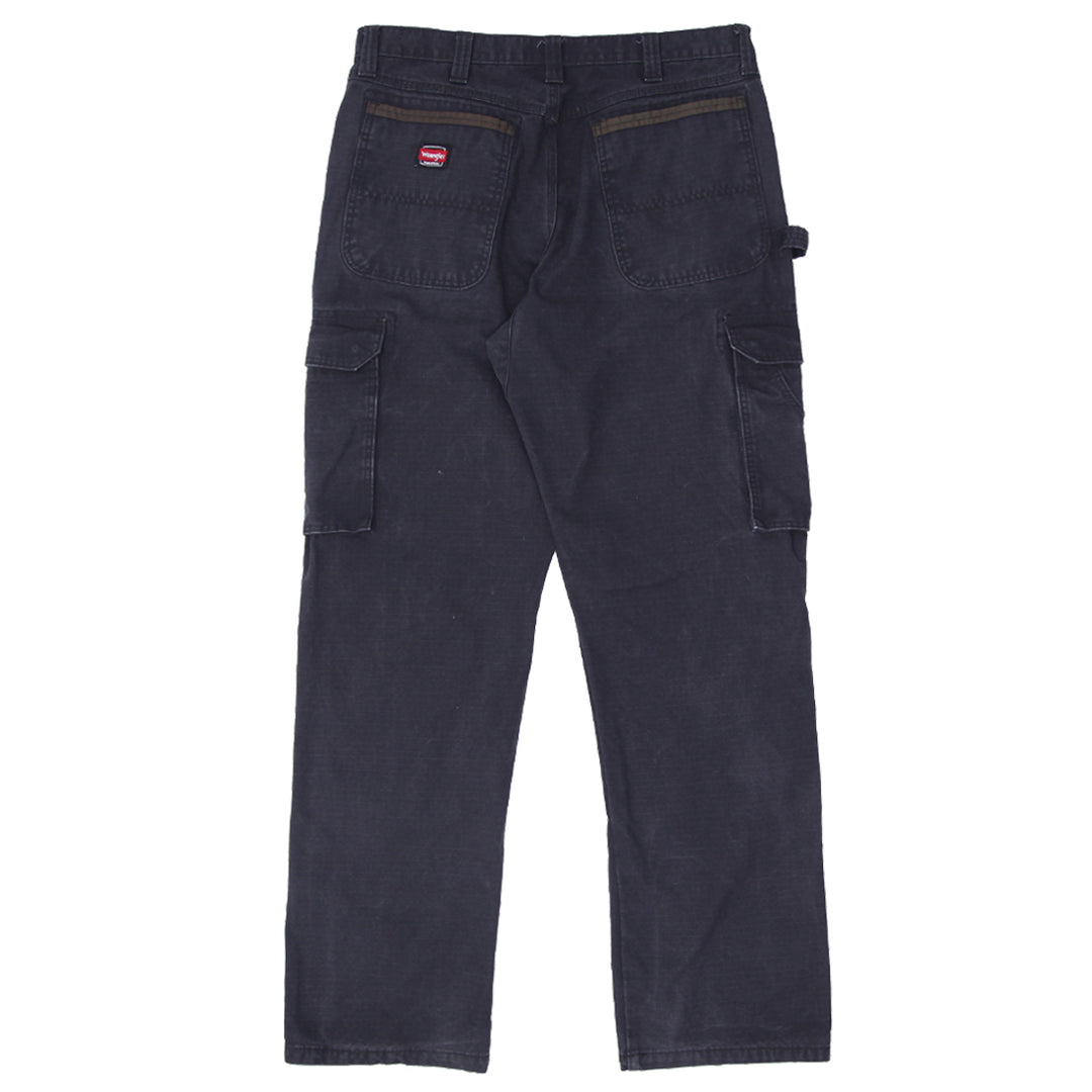 Mens Wrangler Ripstop Cargo Workwear Pants