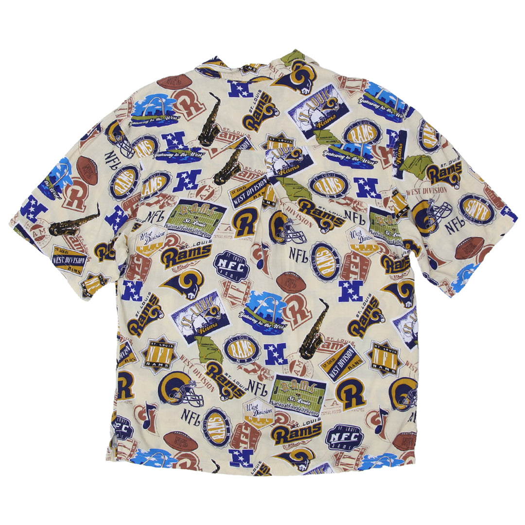 Mens NFL St.Louis Rams Hawaiian Shirt