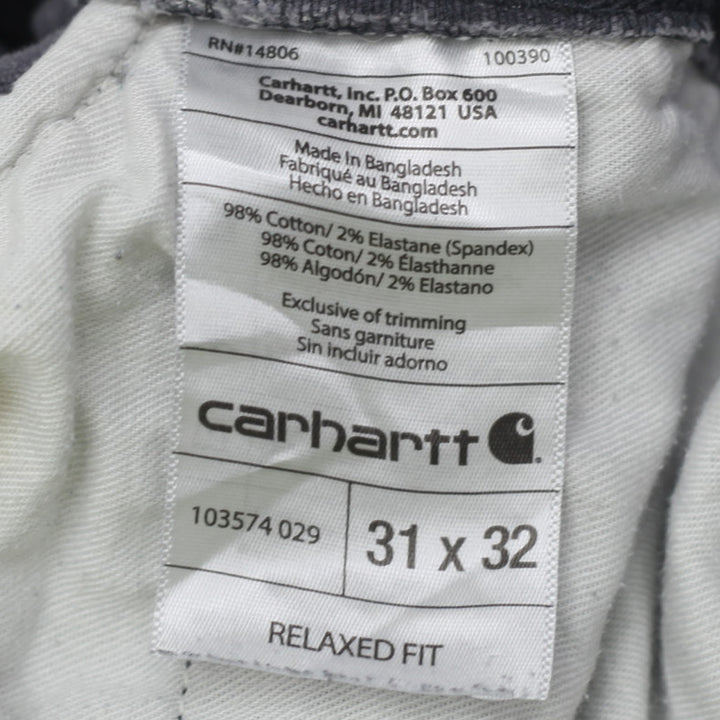 Mens Carhartt Relaxed Fit Cargo Pants