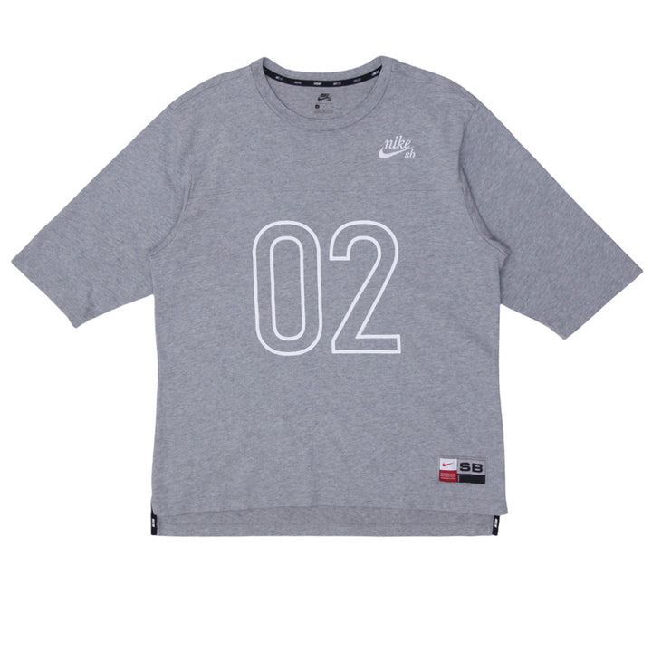 Mens Nike SB Embroidered 3/4 Sleeve T-Shirt