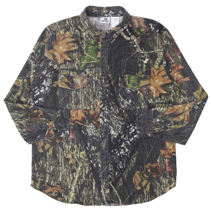 Mens Mossy Oak Break-Up Forest Camo Work Shirt