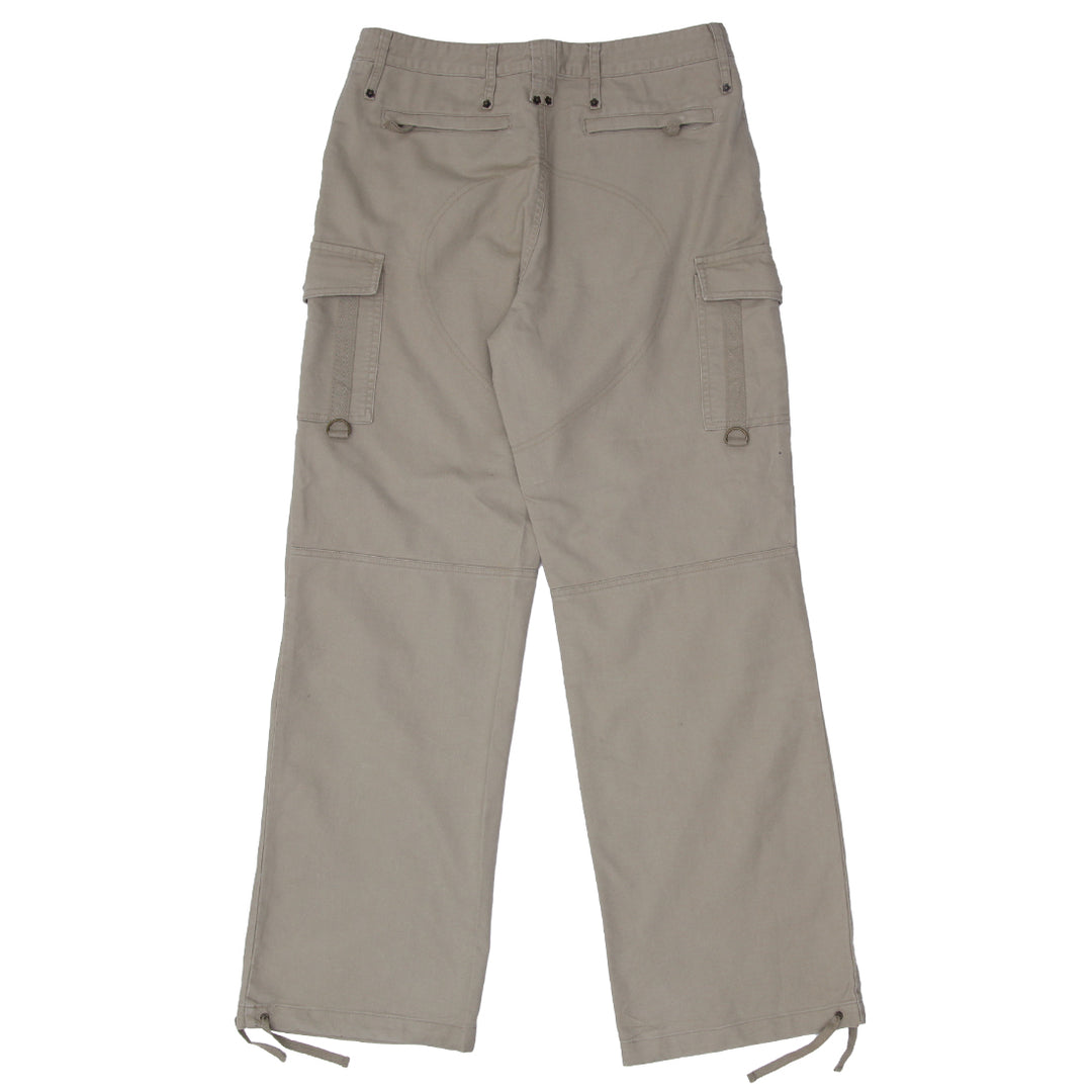 Ladies Brown Cargo Pants