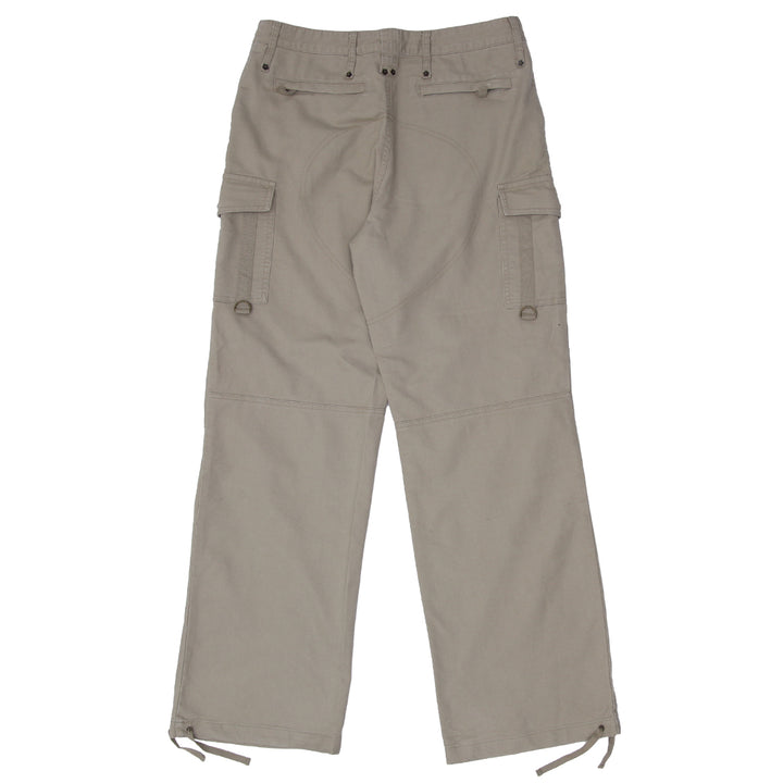 Ladies Brown Cargo Pants