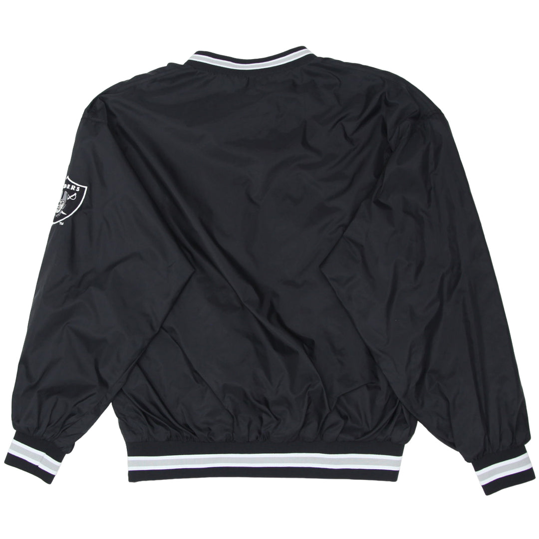 Vintage Chalk Line Raiders Pullover Jacket Black