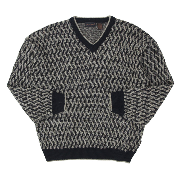 Vintage Jantzen V-Neck Knitted Sweater