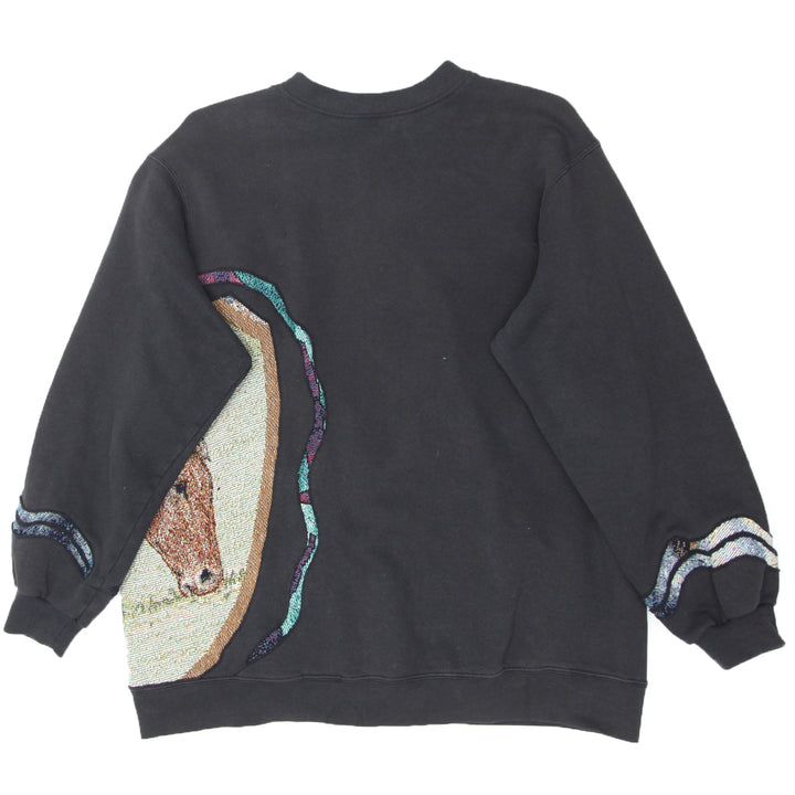 Rework Tapestry Patched Sweatshirt
