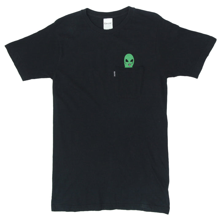 Mens RipNDip Black Short Sleeve T-Shirt