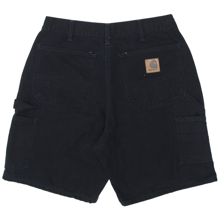 Mens Carhartt B25 BLK Carpenter Shorts