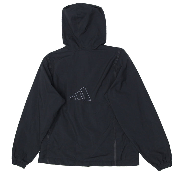 Vintage Adidas Embroidered Full Zip Hooded Windbreaker Jacket