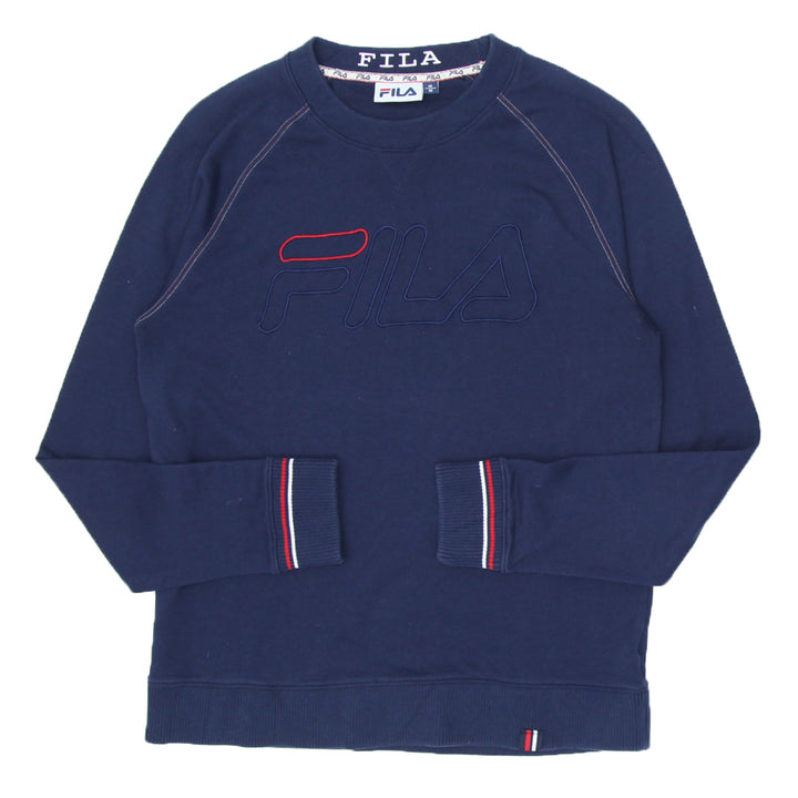 Ladies FILA Embroidered Crewneck Sweatshirt